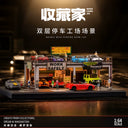 1:64 Double-Level Parking Workshop Diorama - photo 1