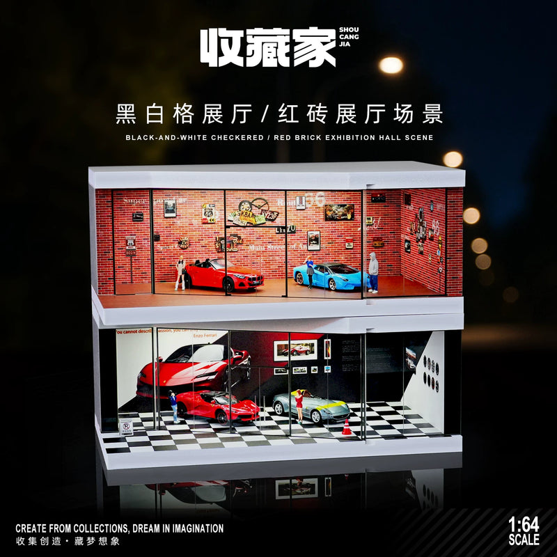 1:64 Showroom and Service Bay Diorama Series - photo 1
