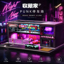 1:64 PUNK Parking Garage Diorama with LED Lights - photo 1