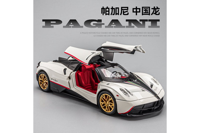 Pagani Huayra 1:24 Diecast Model Car – Sound & Light – 001