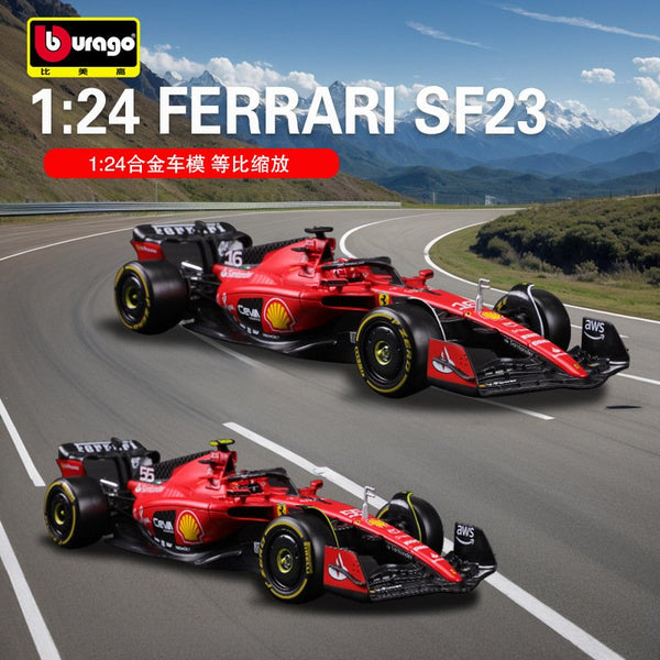 Ferrari SF23 SF24 1:24 Diecast Model Car – F1 2023/2024 – 001