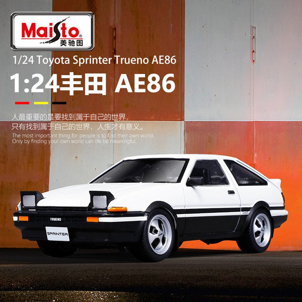 Toyota AE86 1:24 Diecast Model Car – Sound & Light – 001