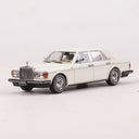 Rolls-Royce Silver Spur 1:64 Diecast Model Car – 1994 Classic – Off-White Gold Trim