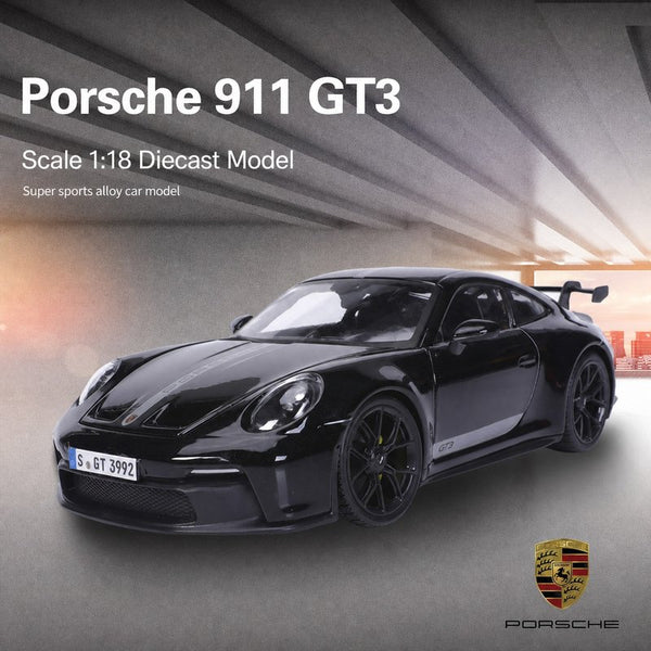 Porsche 911 GT3 1:18 Diecast Model Car – Maisto Alloy – 001