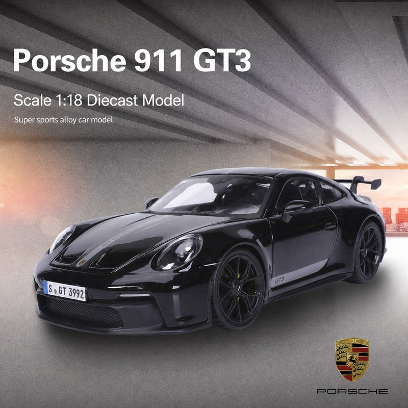 Porsche 911 GT3 1:18 Diecast Model Car – Maisto Alloy – 001