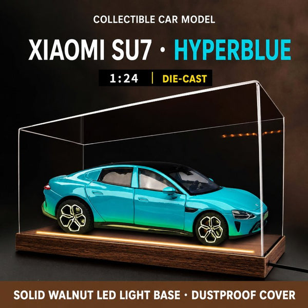 Xiaomi SU7 & YU7 1:24 Diecast Model Car – Light & Sound - 001
