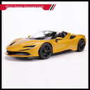 Ferrari SF90 Stradale 1:18 Diecast Model Car – Light & Sound – Ferrari SF90 Spider Gold