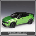 Lynk & Co 03+ 1:18 Diecast Model Car – Collector Edition – Lynk & Co 05 Green