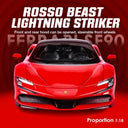 Ferrari SF90 Stradale 1:18 Diecast Model Car – Light & Sound – 001