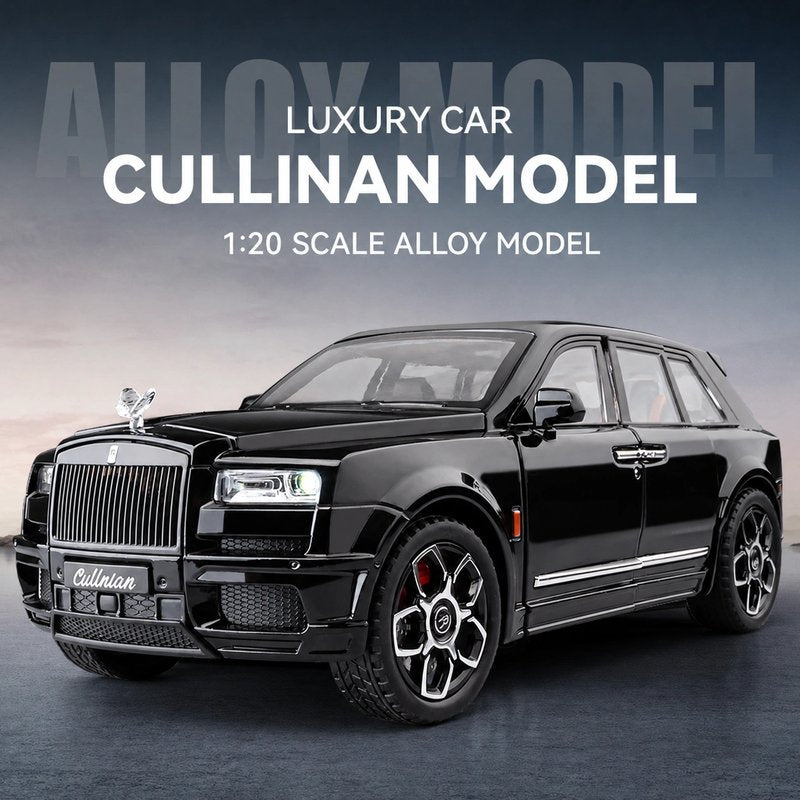 Rolls-Royce Cullinan 1:20 Diecast Model Car – Sound & Light – 001