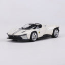 Ferrari 1:64 Diecast Model Car – Collector Set Series – Ferrari SP3 White