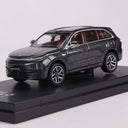 Li Auto L6 L7 L8 L9 ONE MEGA 1:64 Diecast Model Car – L6 Metallic Gray