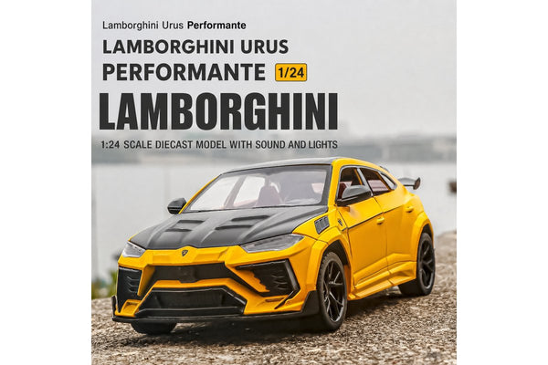 Lamborghini Urus 1:24 Diecast Model Car – Display Included – 001