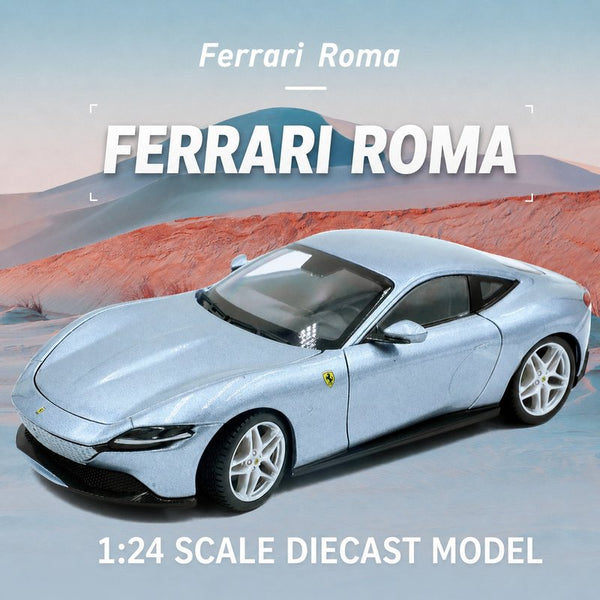 Ferrari Roma 1:24 Diecast Model Car – Collector Edition – 001