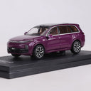 Li Auto L6 L7 L8 L9 ONE MEGA 1:64 Diecast Model Car – L9 Purple