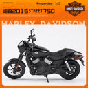 Harley-Davidson 1:12 Diecast Model Motorcycle – Iron 883 – Harley 2015 Street 750