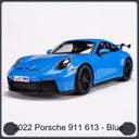 Porsche 911 GT3 1:18 Diecast Model Car – Maisto Alloy – 2022 Porsche 911 GT3 Blue