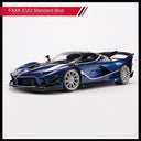 Ferrari FXX K EVO 1:18 Diecast Model Car – Track Edition – Ferrari FXXK EVO Blue
