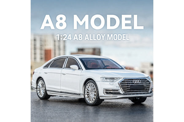 Audi A8 1:24 Diecast Model Car – Realistic Design – 001