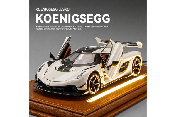 Koenigsegg Jesko 1:24 Diecast Model Car – Realistic Design – 001