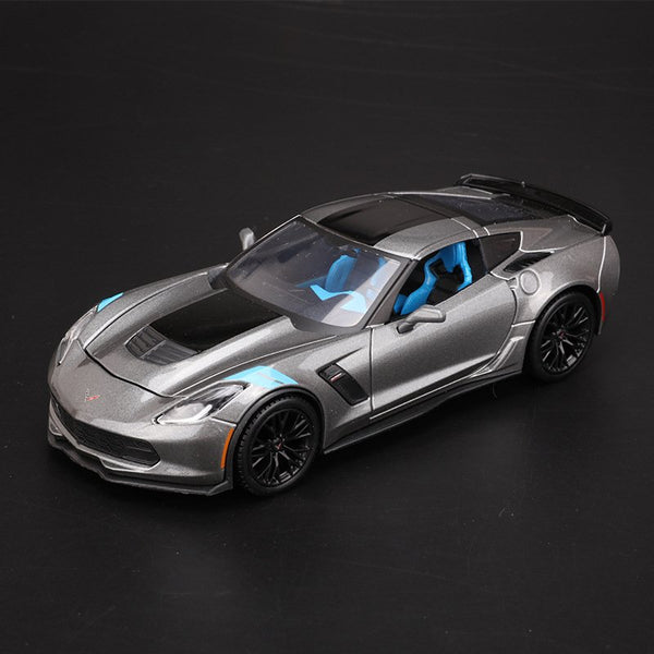 Chevrolet Corvette Z06 1:24 Diecast Model Car – Light & Sound – 001