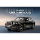Rolls-Royce Cullinan 1:20 Diecast Model Car – Sound & Light – Black Cullinan BB Foam Bo