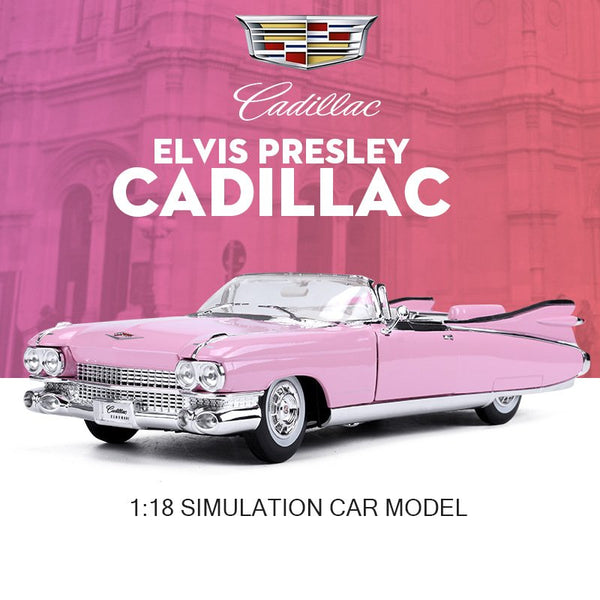 Cadillac Eldorado 1959 1:18 Diecast Model Car – Elvis Pink – 001