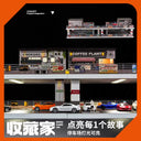 1:64 Multi-Level Parking Diorama with LED Lights - photo 2