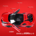 Ferrari SF90 Stradale 1:18 Diecast Model Car – Light & Sound – 002