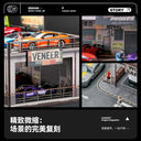 1:64 Double-Level Parking Workshop Diorama - photo 3