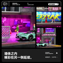 1:64 PUNK Parking Garage Diorama with LED Lights - photo 3