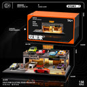 1:64 Double-Level Parking Workshop Diorama - photo 4