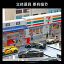 1:64 711 Convenience Store Diorama with LED Lights - photo 4