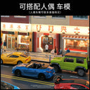 1:64 City Street Diorama Series with LED Lights - photo 4