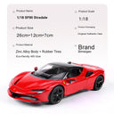 Ferrari SF90 Stradale 1:18 Diecast Model Car – Light & Sound – 004
