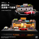 1:64 Double-Level Parking Workshop Diorama - photo 5