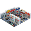 1:64 711 Convenience Store Diorama with LED Lights - photo 5
