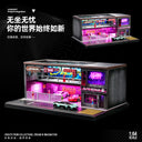 1:64 PUNK Parking Garage Diorama with LED Lights - photo 5