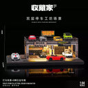 1:64 Double-Level Parking Workshop Diorama - option image