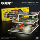 1:64 Multi-Level Parking Diorama with LED Lights - option image
