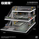 1:64 Multi-Level Parking Diorama with LED Lights - option image