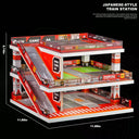 1:64 Multi-Level Parking Diorama with LED Lights - option image