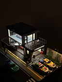 1:64 Coffee Shop Diorama with LED Lights (Pre-Order)