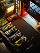1:64 Car Culture Park Diorama with LED Garage (Pre-Order)