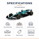 AMR25 1:43 specifications
