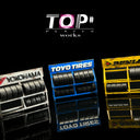1:64 Double-Row Tire Display Rack