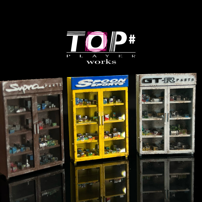 1:64 JDM Modified Parts Storage Cabinet