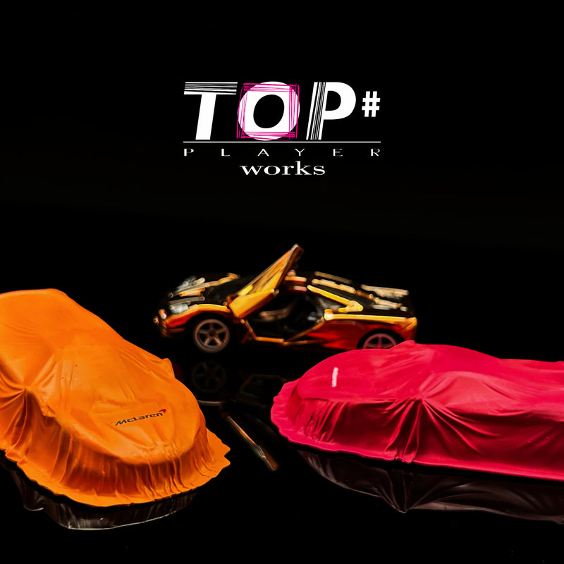1:64 McLaren Car Cover Display Piece