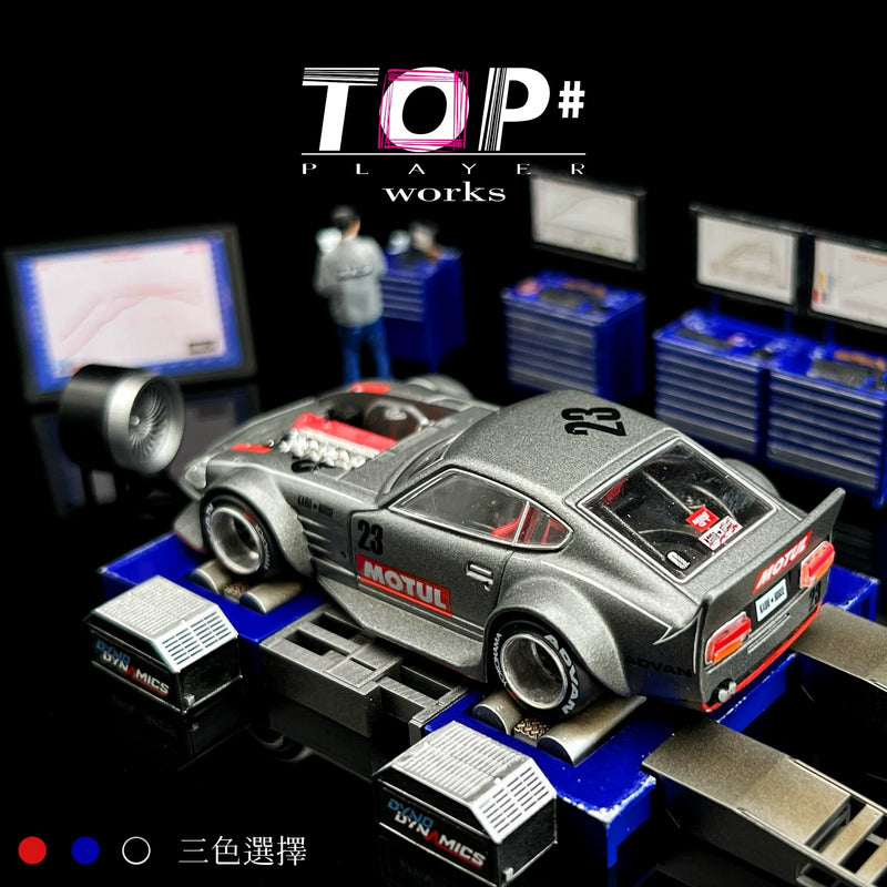 1:64 Adjustable Rolling-Road Dyno Set
