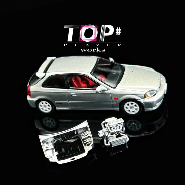 1:64 Honda Civic EK9 Engine Bay Set